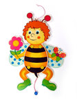 Hampel-Biene mit Blume