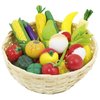 Korb m. Obst + Gemüse aus Holz - von Gollnest + Kiesel