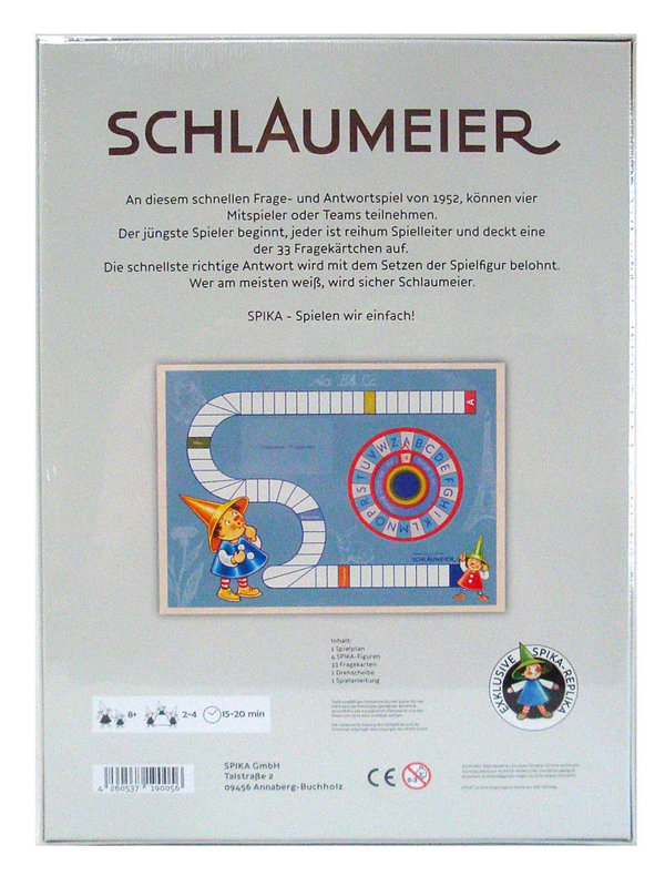 Schlaumeier Das Quizspiel 190056, SPIKA GmbH