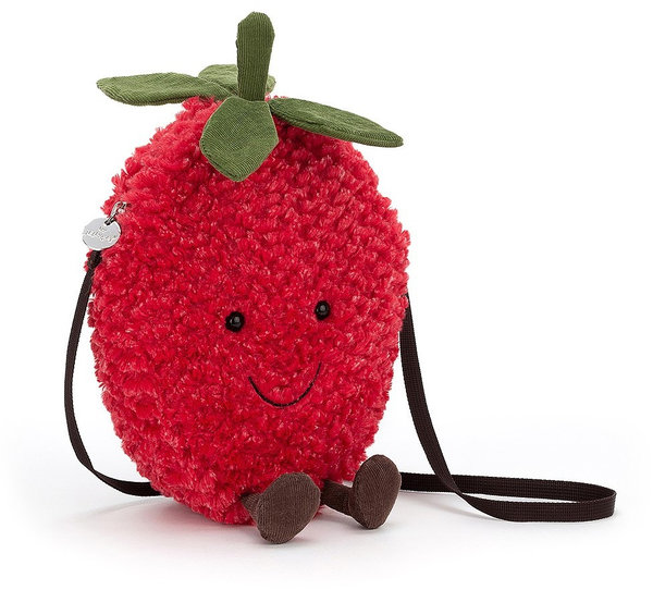 Süße Amuseable Erdbeere Tasche, ca. 22cm von Jellycat