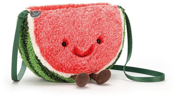 Süße Amuseable Wassermelone Tasche, ca. 22cm von Jellycat