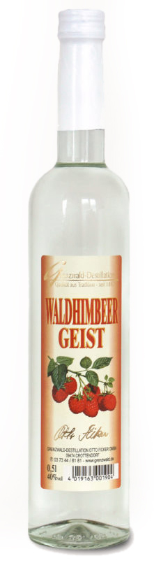 Waldhimbeergeist 0.50l 40% Vol. von Grenzwald Destillation