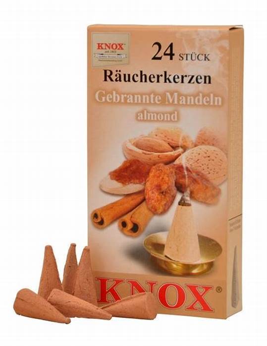 Knox Räucherkerzen - Gebrannte Mandeln