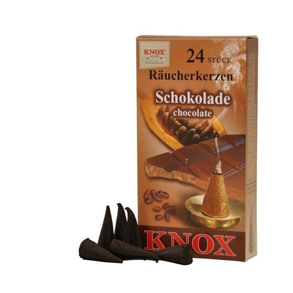 Knox Räucherkerzen - Schokolade